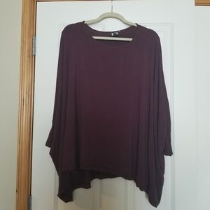 Womans oversized longsleeve tee